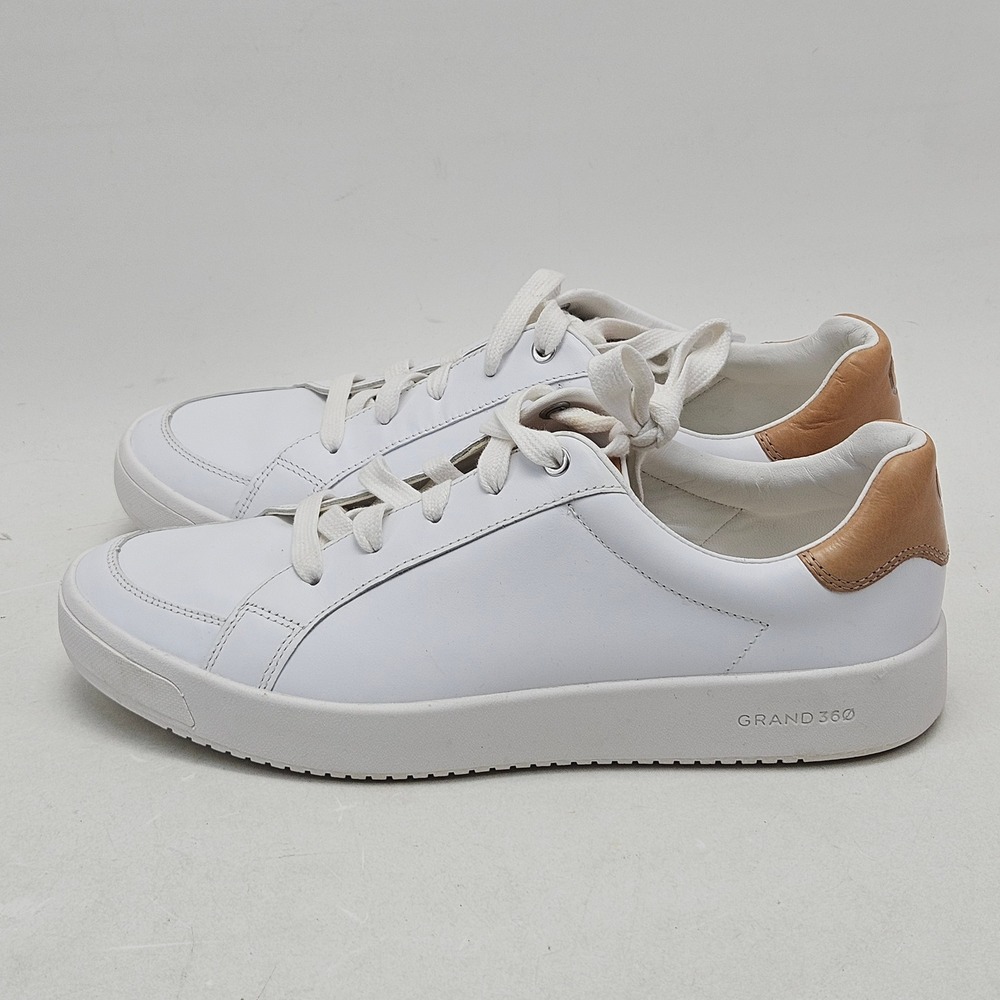 Cole Haan Grand Crosscourt Daily Sneaker Women 9.5B White Leather W21199 - Picture 4 of 13